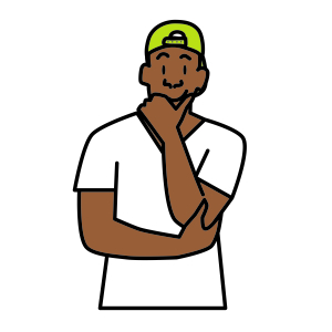 Illustrated portrait for Tamati