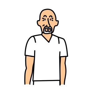 Illustrated portrait for Andy