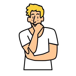 Illustrated portrait for Scott