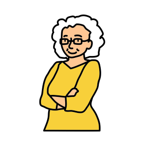Illustrated portrait for Dawn
