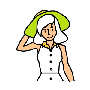 Illustrated portrait for Marion