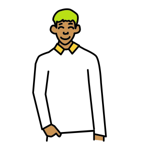 Illustrated portrait for Frano