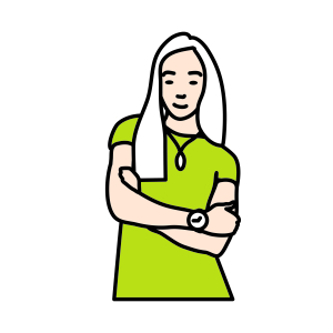 Illustrated portrait for Alna