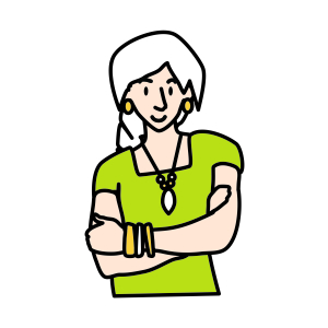 Illustrated portrait for Brooke