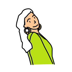 Illustrated portrait for Kara