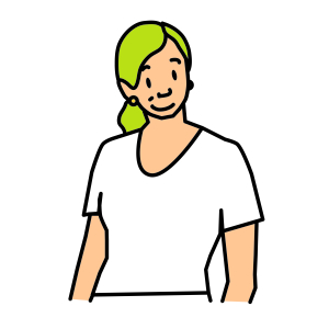 Illustrated portrait for Laura