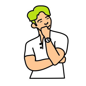 Illustrated portrait for Jason